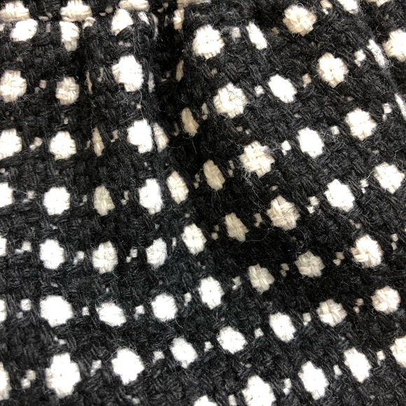 Hazel Anthropologie Coat Large Wool Jacket polka - Picture 7 of 8